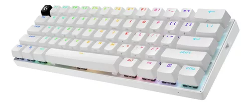 TECLADO LOGITECH PRO X 60 LIGHTSPEED BT/ÓPTICO/65 HRS/RGB WHITE - vista alternativa